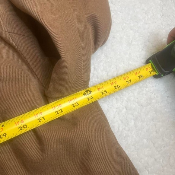 Vintage brooks brothers men's brown full zip bomber jacket embroidered 90s L - Picture 6 of 7